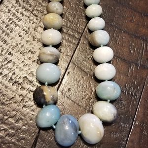 BARSE - Quartz and Pale Jade Necklace